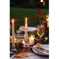 Uyuni Mini Taper Nordic White Kerstboomkaarsen set a 2